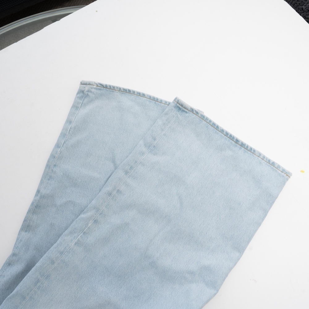 Agolde - Organic Cotton Fusion High‎ Waist Wide Leg Jeans - Picture 10 of 12